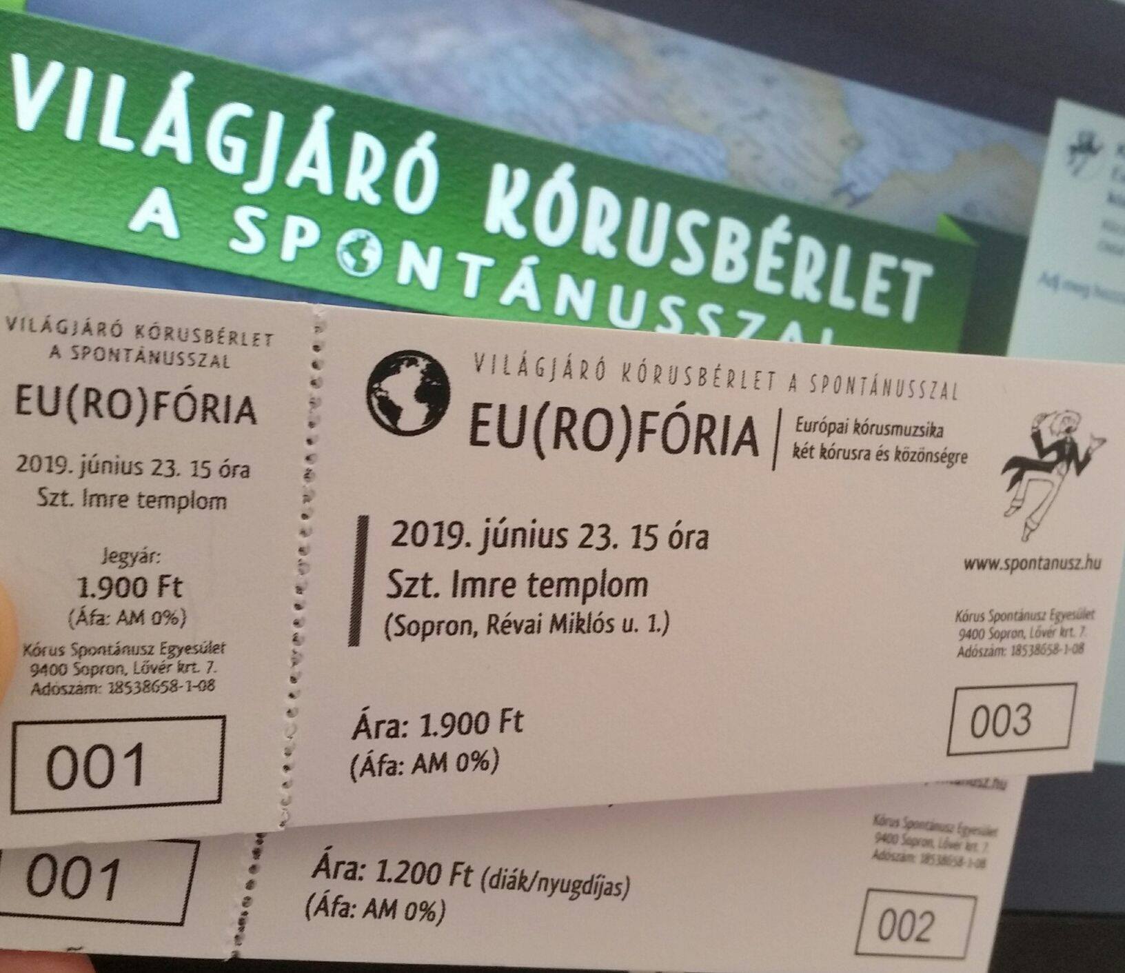 Eu(ro)fória koncert 2019.06.23.