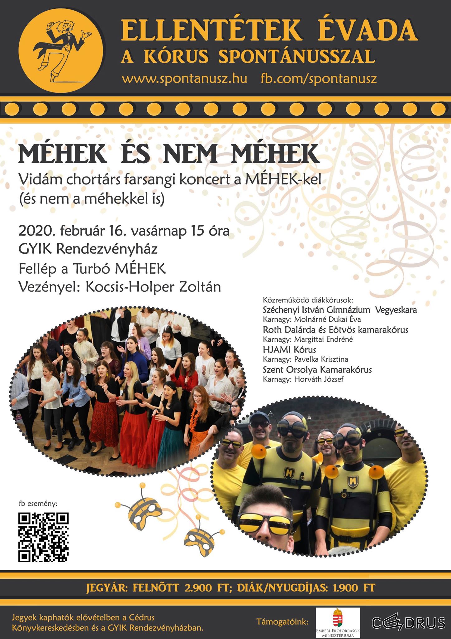 Spontánusz és MÉHEK koncert