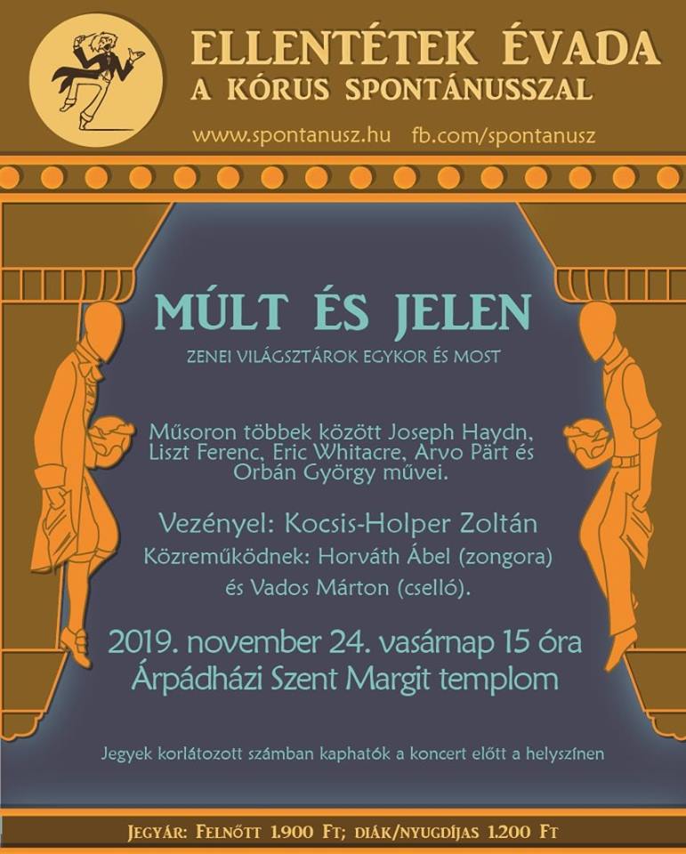 Múlt és jelen - Ellentétek évada első bérletes hangverseny